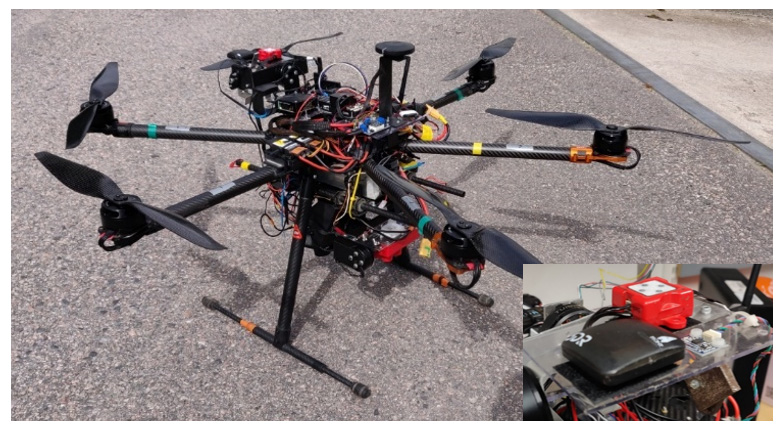 components of drone